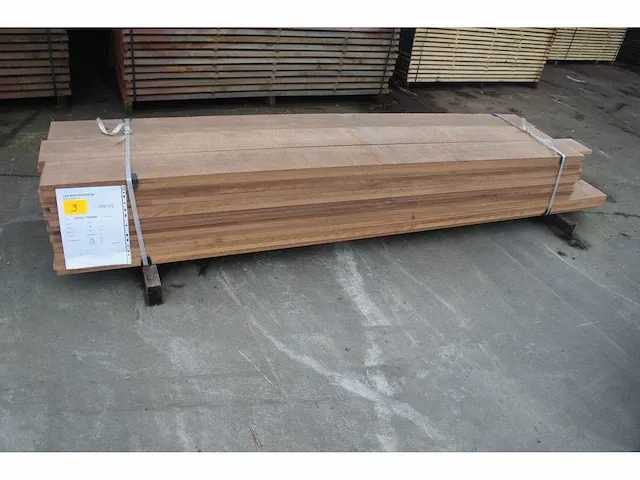 124,20 lm ayous thermo planken 21mm - afbeelding 1 van  4