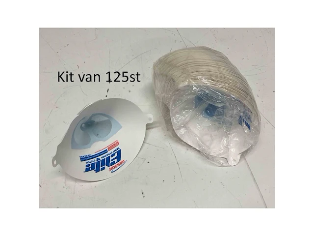 125st gerson elite nylon verfzeefjes - afbeelding 1 van  1