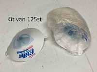 125st gerson elite nylon verfzeefjes - afbeelding 1 van  1
