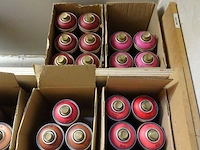 125x 400 ml spuitbus gold nc.acrylic professional spray paint - afbeelding 2 van  7