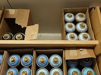 125x 400 ml spuitbus gold nc.acrylic professional spray paint - afbeelding 4 van  7