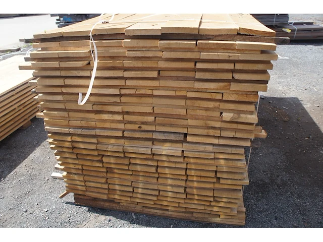 1,26 m³ eiken planken 22mm - afbeelding 3 van  5