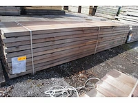 1,26 m³ padouk 65mm - afbeelding 1 van  5
