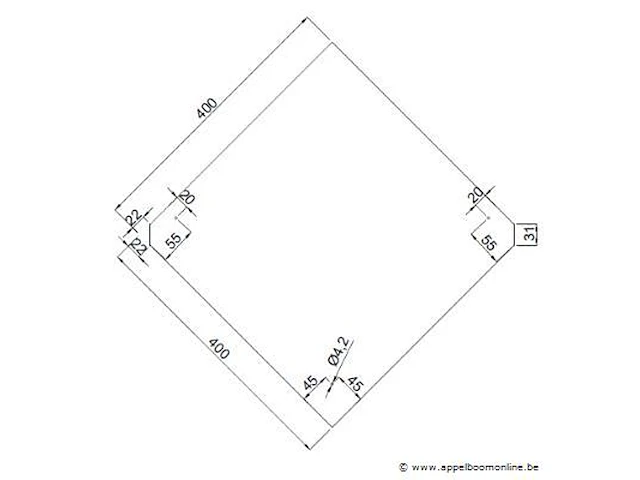 1296 leien ardonit gl 40x40x5 mab353 (1080 st/pal) - afbeelding 6 van  6