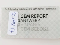 1.29ct fancy to fancy vivid pink vs-si with gra certificate - afbeelding 3 van  4