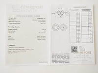 1.29ct fancy to fancy vivid pink vs-si with gra certificate - afbeelding 4 van  4