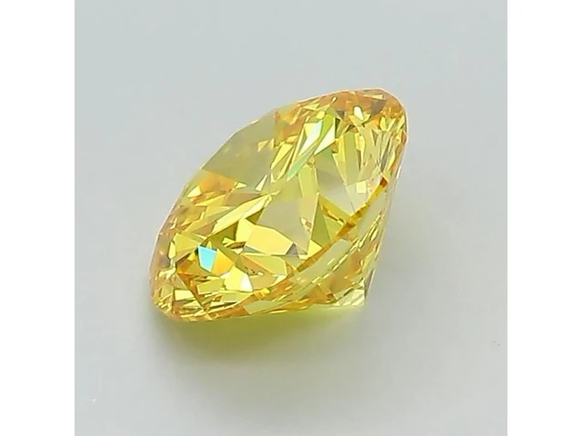 1.29ct fancy vivid yellow vs1 with igi certificate - afbeelding 2 van  4