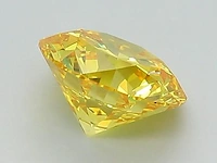 1.29ct fancy vivid yellow vs1 with igi certificate - afbeelding 3 van  4