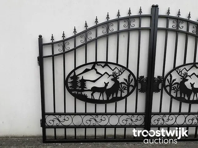 12ft deer design gate - afbeelding 4 van  8