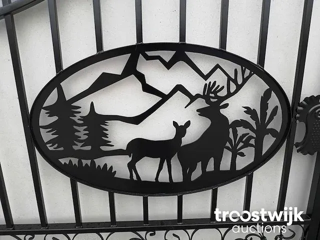 12ft deer design gate - afbeelding 5 van  8