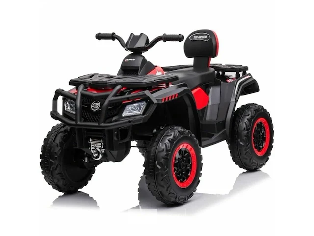 12v double seats atv - red - afbeelding 1 van  4
