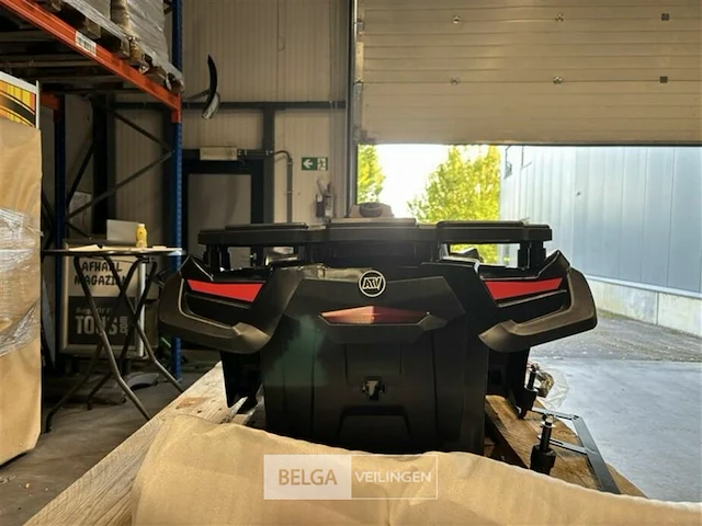 12v double seats atv red - afbeelding 5 van  8