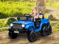 12v elektrische auto voor kinderen, met aanhanger - afbeelding 1 van  9