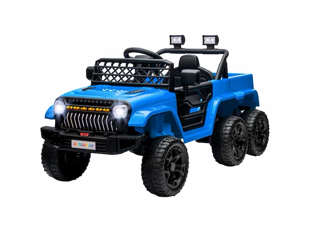 12v elektrische auto voor kinderen, met aanhanger - afbeelding 3 van  9