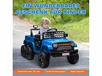 12v elektrische auto voor kinderen, met aanhanger - afbeelding 5 van  9