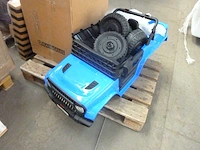 12v elektrische auto voor kinderen, met aanhanger - afbeelding 6 van  9