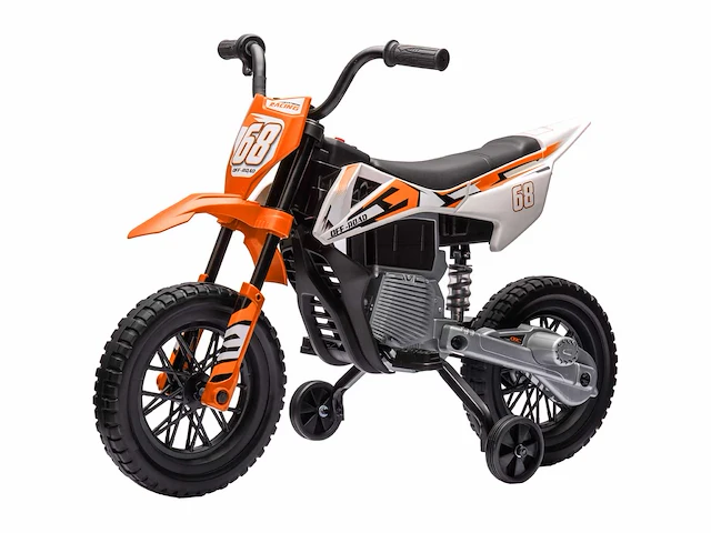 12v elektrische motorfiets voor kinderen met muziek - afbeelding 3 van  6