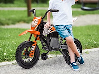 12v elektrische motorfiets voor kinderen met muziek - afbeelding 1 van  6