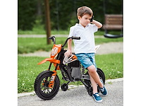 12v elektrische motorfiets voor kinderen met muziek - afbeelding 2 van  6