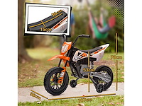 12v elektrische motorfiets voor kinderen met muziek - afbeelding 4 van  6