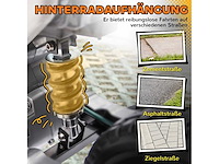 12v elektrische motorfiets voor kinderen met muziek - afbeelding 5 van  6