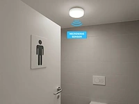 12w 4000k opbouw led panelen met sensor (16x) - afbeelding 4 van  7