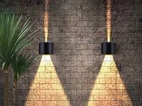12w led wandlamp duo licht verstelbaar waterdicht (10x) - afbeelding 5 van  8