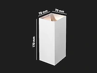 12w led wandlamp duo licht verstelbaar waterdicht (16x) - afbeelding 7 van  8