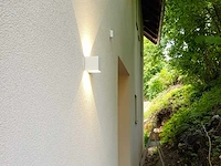12w led wandlamp kubus duo licht verstelbaar waterdicht (12x) - afbeelding 3 van  8