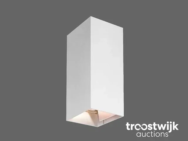 12w led zand wit wandlamp rechthoekig duo licht verstelbaar waterdicht - afbeelding 2 van  6