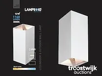 12w led zand wit wandlamp rechthoekig duo licht verstelbaar waterdicht - afbeelding 3 van  6