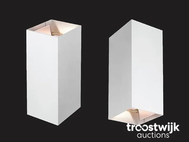 12w led zand wit wandlamp rechthoekig duo licht verstelbaar waterdicht - afbeelding 4 van  6