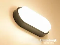 12w opbouw design led panelen ovaal waterdicht 3000k