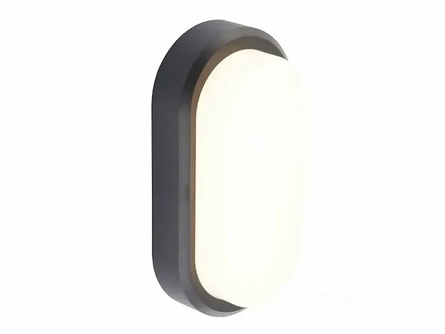 12w opbouw design led panelen ovaal waterdicht 3000k - afbeelding 2 van  6