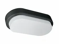 12w opbouw design led panelen ovaal waterdicht 3000k - afbeelding 3 van  6