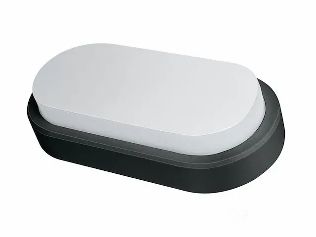 12w opbouw design led panelen ovaal waterdicht 3000k - afbeelding 4 van  6