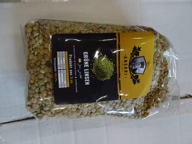 12x 12kg groene linzen ansari - afbeelding 3 van  5