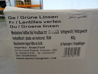 12x 12kg groene linzen ansari - afbeelding 5 van  5