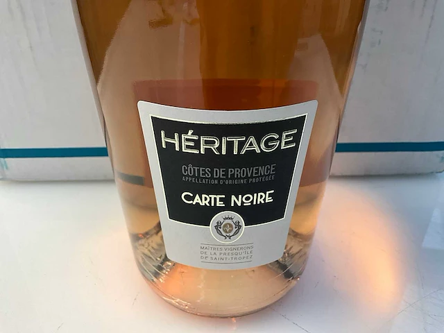 12x 1,5l fles rose wijn heritage carte noire 2021 - afbeelding 2 van  7