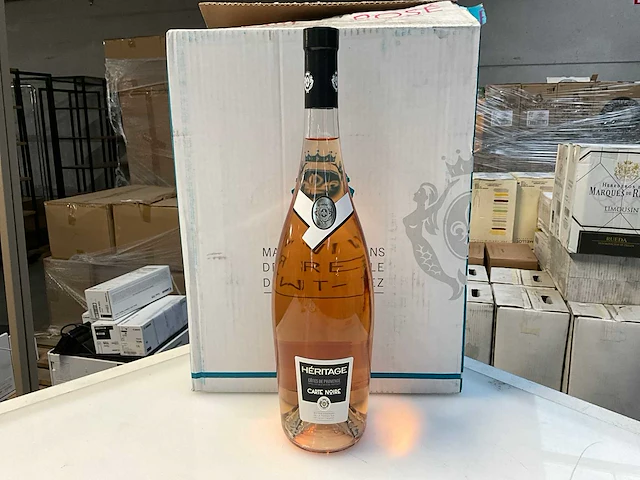 12x 1,5l fles rose wijn heritage carte noire 2021 - afbeelding 1 van  7