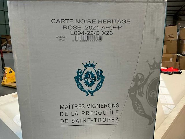 12x 1,5l fles rose wijn heritage carte noire 2021 - afbeelding 7 van  7