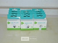 12x 36st papierklemmen - afbeelding 1 van  3