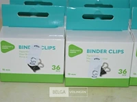 12x 36st papierklemmen - afbeelding 2 van  3