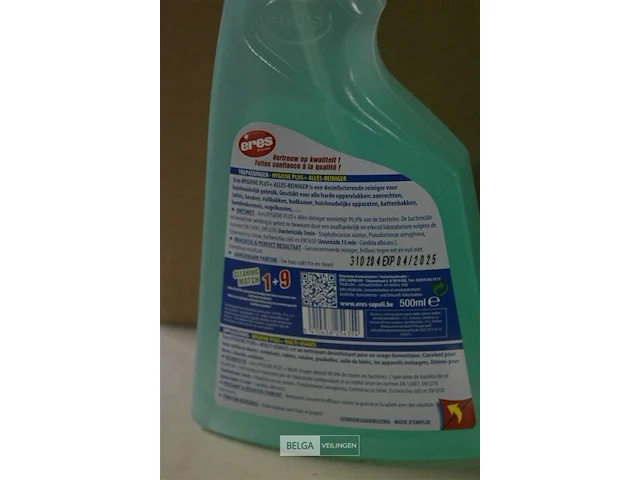 12x 500ml eres hygiene+alles reiniger - afbeelding 2 van  2