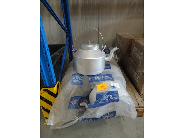 12x alu waterketel - afbeelding 1 van  3