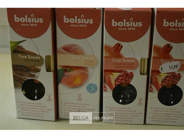 12x bolsius geurstokjes div geuren - afbeelding 2 van  3