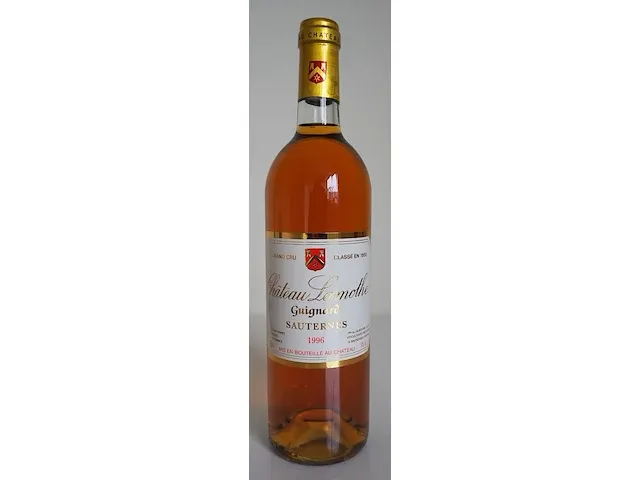 12x château lamothe-guignard - sauternes 1996 - afbeelding 1 van  2