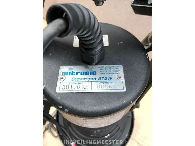 12x daylight spot mitronic, superspot hmi/msr 575w - afbeelding 12 van  15