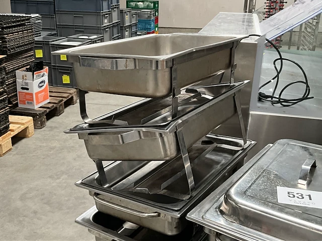 12x diverse chafing dishes - afbeelding 5 van  5