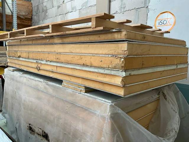 12x diverse isolatieplaten met gyproc - afbeelding 1 van  5